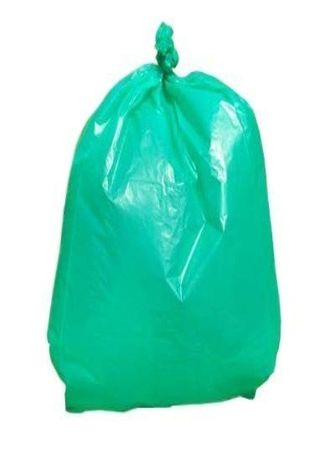 Clean India أكياس قمامة متوسطة الحجم 54×48 سم | أكياس قمامة متوسطة الحجم للاستخدام مرة واحدة للنفايات الرطبة والجافة (عبوتان خضراء وعبوتان زرقاء) - Image 3